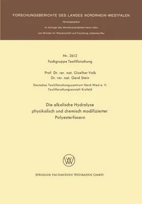 Immagine prodotto di Die alkalische Hydrolyse physikalisch und chemisch modifizierter Polyesterfasern
