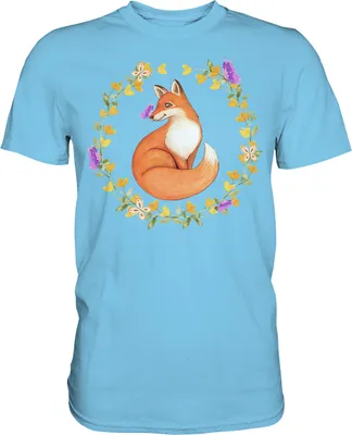 Produktbild von Fuchs Schmetterling T-Shirt – Sky Blue / S