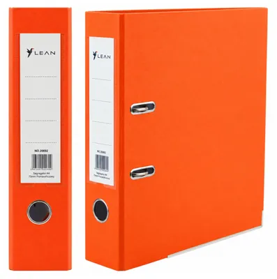 Imagen del producto de Carpeta de documentos naranja A4/75 mm