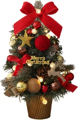 Produktbild von Prelit Tisch-Weihnachtsbaum 45 cm, Mini, für Weihnachten Tischdekoration