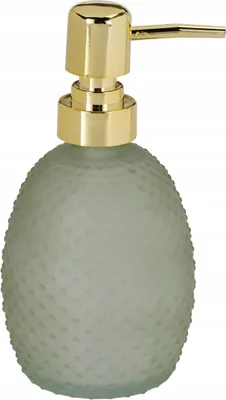 Image de Distributeur de savon en verre - 350 ml, couleurs assorties, 1 pièce