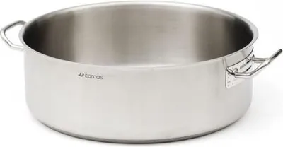 Produktbild von COMAS 12141 Niedriger Kochtopf ohne Deckel MAGNA EXPERT Edelstahl Ø 40 cm / Gastro