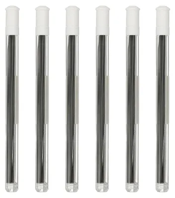 120 HB Druckbleistiftminen 0,5 mm schwarz, bruchfest, weiß