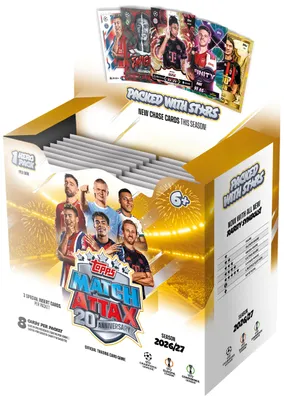 Produktbild von Topps Match Attax Champions League 2026/27 – 36er Display mit Hero Pack