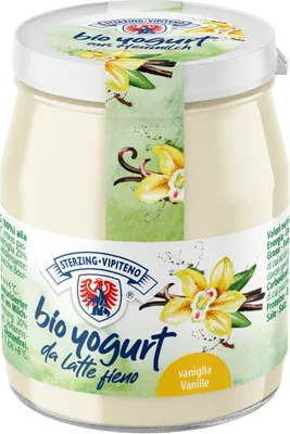 Produktbild von VANILLE-JOGURT MIT HEUMILCH, GLUTENFREI,  150 g (GLAS) - STERZING-VIPITENO