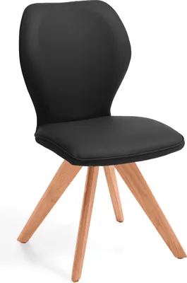 Produktbild von 2er Set Niehoff Sitzmöbel Colorado Trend-Line Design-Stuhl Gestell Kernbuche