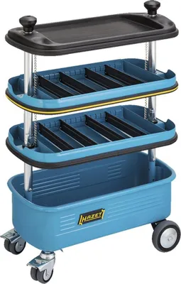 Produktbild von Wkz.wagen 166N B650xT415xH965mm 2 Kästen Schubl.leer Stahlbl.HAZET