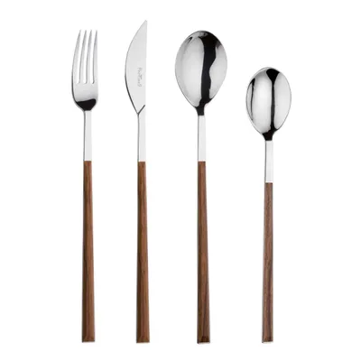 Produktbild von PINTI 1929 SUSHI QUEEN Mahagoni 24 tlg. Edelstahl Design Besteck