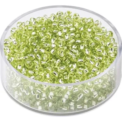 Produktbild von KNORR PRANDELL 213203425 Böhmische Rocailles Ø 25 mm Glas maigrün