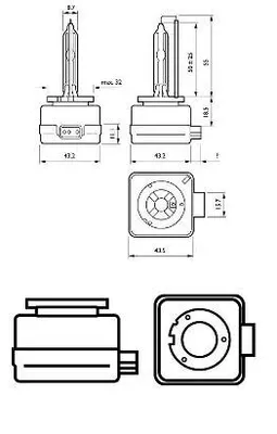 Immagine prodotto di Philips LongerLife 85415SYC1, 35 W, 85 V, D1S, Xenon, 4300 K, 1 kusov