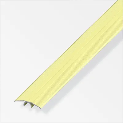 Produktbild von alfer Übergangs-Profil 2 m, 33 mm Aluminium eloxiert messing