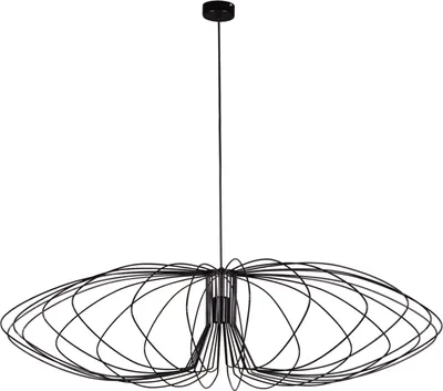 Zdjęcie produktu dla Żyrandol TIZI czarny 1xE27x60W metal wym:100x110x110cm IP20 Kaja