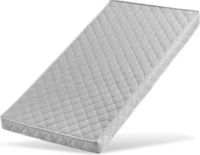 Produktbild von Kindermatratze New Baby BASIC 120x60x8 Kokosnuss-Schaumstoff-Kokosnuss weiß