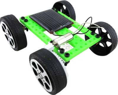 Image de Modèle de voiture solaire miniature pour enfants Bricolage scientifique Jouet éducatif à assembler