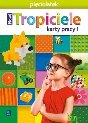 Produktbild von WSiP Nowi Tropiciele. Pięciolatek. Karty pracy. Część 1, Edukacyjny, Polski, 64 stron(y)