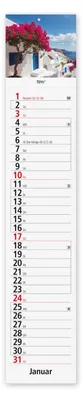 Imagen del producto de Calendario de escritorio para 2027, diseño colorido, formato práctico, ideal para la planificación