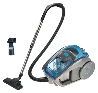 Produktbild von Kanisterstaubsauger, 2800W Leistung, Multi-Cyclonische Filtration, Blau
