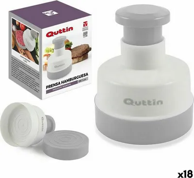 Obrázek produktu pro Ruční lis na hamburgery Quttin, 9,7 x 11 cm