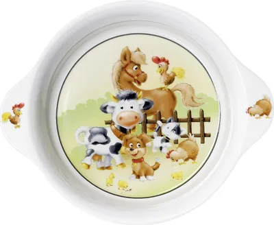 Produktbild von RITZENHOFF & BREKER Schale mit Griffen "Hoftiere" 6 Stück Verkaufseinheit 701785 4006344428377
