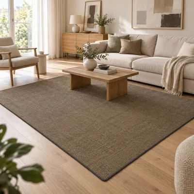 Produktbild von Sisal Natur Teppich Astra Grau Mix, Größe:80x160 cm
