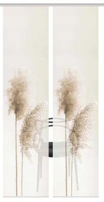Produktbild von 80922 Schiebegardine IRLOS, Digitaldurck, Seidenoptik, 260x60 cm