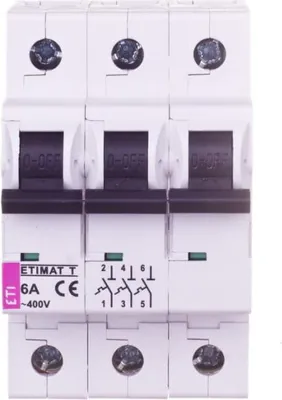 Produktbild von Leistungsbegrenzer ETIMAT T 3P 6A 002181094