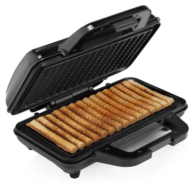 Productafbeelding van Tristar Wafel-frietmaker WF-1171 1000W Zwart en zilver