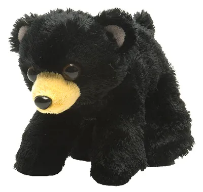 Produktbild von Wild Republic Plusch Schwarzbar Stofftier - 18 cm - Bar Stofftiere