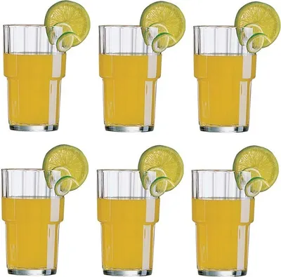 Produktbild von Arcoroc Trinkglaser - 6x Stuck - stapelbar - Glas - 320 ml