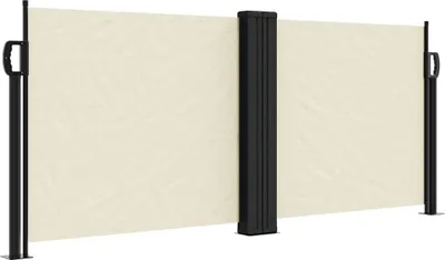 Produktbild von vidaXL Seitenmarkise Ausziehbar Creme 100x1000 cm