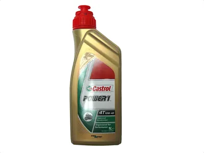 Zdjęcie produktu dla Olej silnikowy CASTROL POWER 1 4T 10W40 1L Olej silnikowy do motocrossu Power