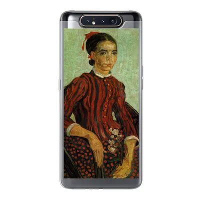 Produktbild von MuchoWow® Handyhülle Schutzhülle Hülle für Samsung Galaxy A80 La Mousmé - Vincent van Gogh Silikon Softcase Handy Hülle - Schutzdeckel