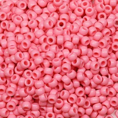 Produktbild von Rosa Perlen 6x9mm Pferdeperlen ca. 1000 Stück