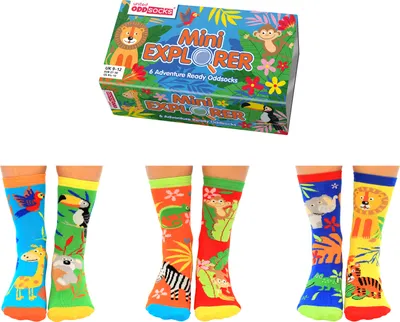 Produktbild von Mini Explorer Abenteuer Oddsocks Socken in 27-30,5 im 6er Set