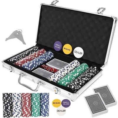 Produktbild von Verk 18211: Poker-Set mit 300 hochwertigen Chips