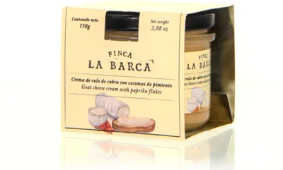 Produktbild von Finca La Barca Ziegenkäsecreme mit Paprikaflocken
