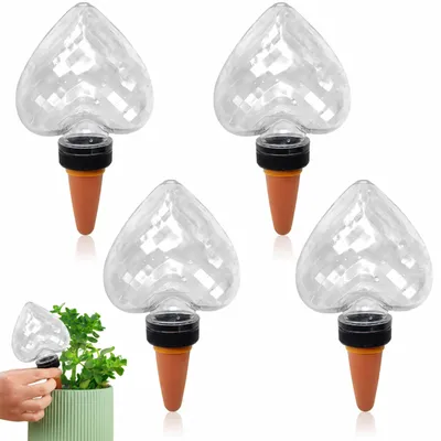 Zdjęcie produktu dla Kulki nawadniające do roślin - zestaw 4 sztuk, pojemność 350 ml każda