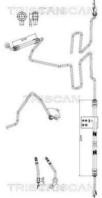 Produktbild von TRISCAN 8516 29064 Servoleitung für VW Golf IV Schrägheck (1J1) von Hydraulikpumpe nach Lenkgetriebe