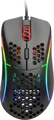 Obrázek produktu pro Glorious Gaming Model D, Pro praváky, Optický, USB Typ-A, 12000 DPI, 1 ms, Černá