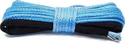 Produktbild von Synthetisches Windenseil blau LIS61111 3,5t 5mm 15m Seil Zugseil Kunststoffseil Seilwinde Seil Seilwinde Kunststoffseil Zugseil Geländerfahrzeuge UTV Quad ATV Offroad 4x4 SUV