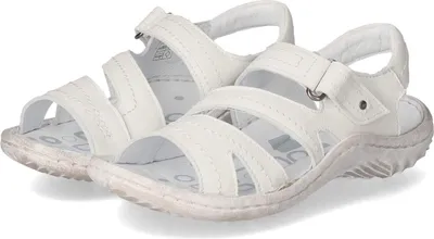 Produktbild von Krisbut Damen Sandalen Weiß Glattleder Größe: 39