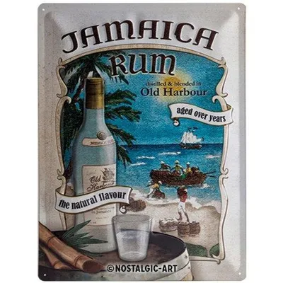 Produktbild von Nostalgic-Art - Blechschild Metallschild 30x40cm - Jamaica Rum