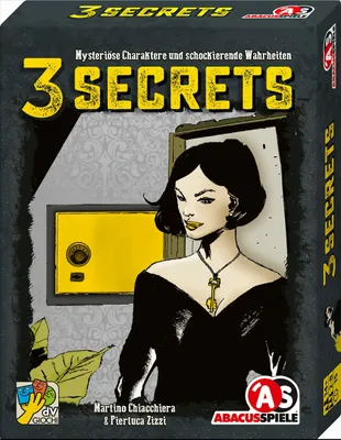 Produktbild von AS334 - 3 Secrets, Kartenspiel, 2-8 Spieler, ab 14 Jahren (DE-Ausgabe)