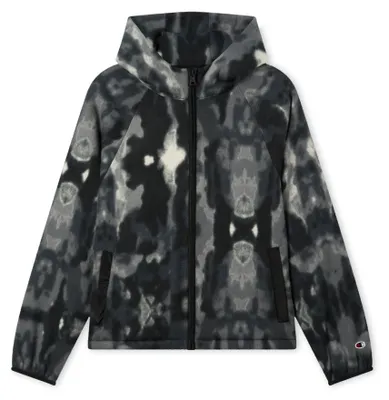 Productafbeelding van Champion Polar dameshoodie met volledige ritssluiting, zwart