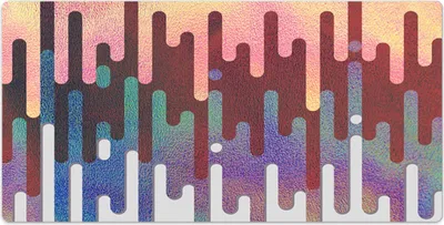 Produktbild von Laptop Schreibtischmatte - 120x60 cm - Mauspad - Tischunterlage - Abstrakte Linien