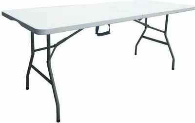 Immagine prodotto di Tavolo pieghevole - 180 cm - 8 persone - plastica