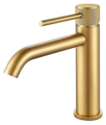 Obrázek produktu pro Baterie umyvadlová, zlatá barva, výška výtoku 105 mm