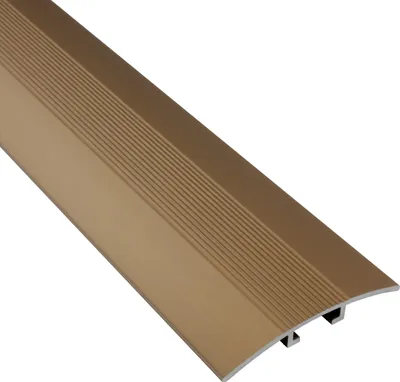 Produktbild von Alu Profil Übergangsschiene Übergangsprofil Laminat matt L90cm 40mm gold