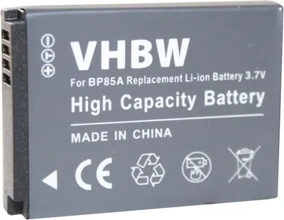 Produktbild von vhbw Akku Ersatz für Samsung IA-BP85a, EA-BP85a, BP85a, BP-85a für Kamera (700 mAh, 3,7 V, Li-Ion)