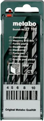 Produktbild von Metabo Steinbohrer-Kassette 5-teilig